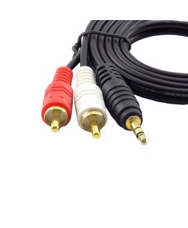 Cabo Áudio Jack 3.5mm para RCA
