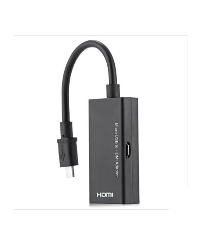 Cabo Micro USB + Adaptador Tipo-C para HDMI - MHL para H