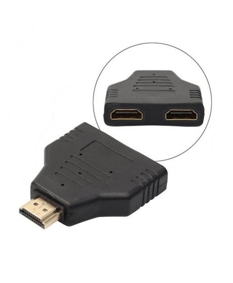 Adaptador HDMI Splitter 1 para 2* HDMI