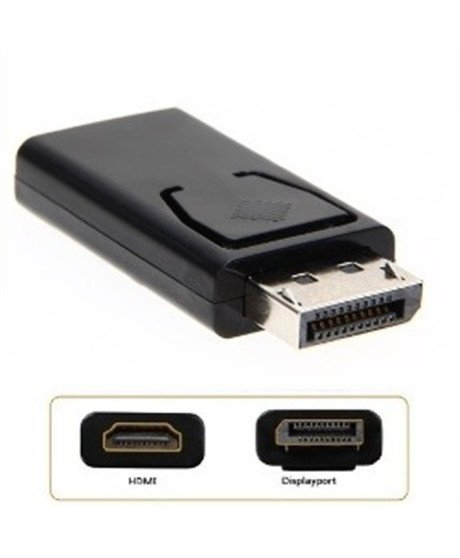 Adaptador DisplayPort para HDMI - Preto