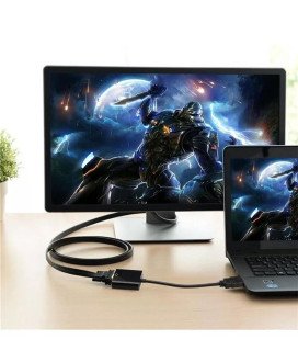 Cabo Adaptador Conversor de Mini HDMI para VGA