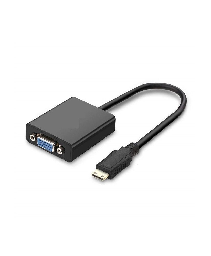 Cabo Adaptador Conversor de Mini HDMI para VGA