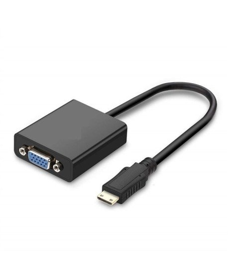 Cabo Adaptador Conversor de Mini HDMI para VGA