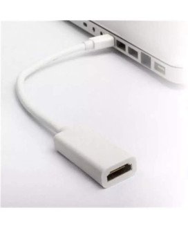 Cabo Adaptador Conversor Mini DisplayPort (DP) para HDMI - Compatível com MacBook e iMac