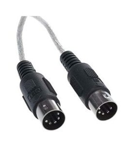 Cabo Interface Midi In/Out para USB