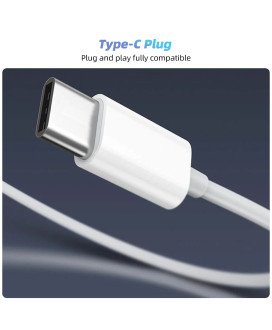 Fones Auriculares Tipo Apple, com interface Tipo-C - Goeik