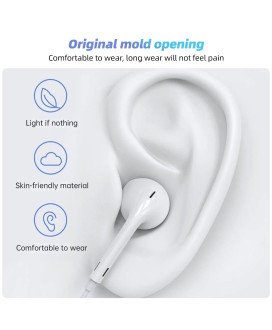 Fones Auriculares Tipo Apple, com interface Tipo-C - Goeik