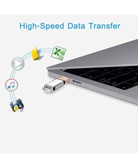 Adaptador Tipo-C para USB 3.0 - Rosa Gold