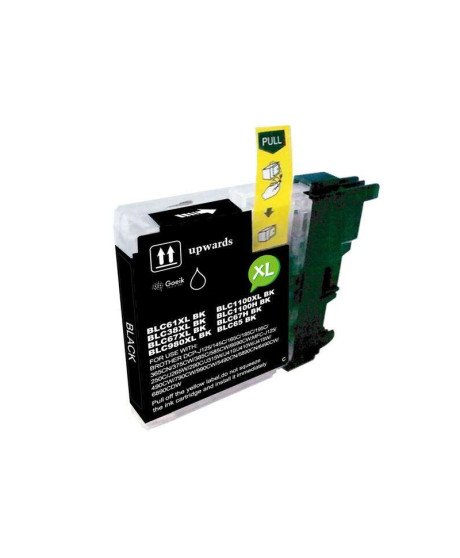 Tinteiro Brother LC980XL/LC1100XL/LC985XL - Preto - Compatível