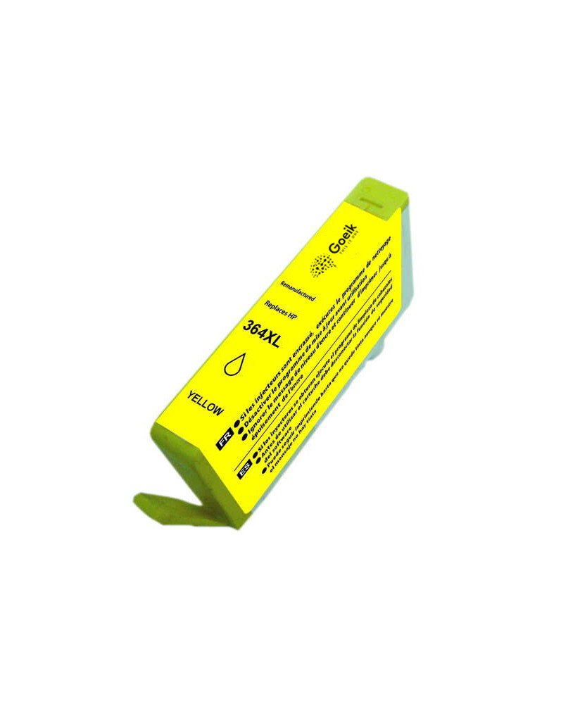 Tinteiro HP 364 XL Amarelo - Compatível