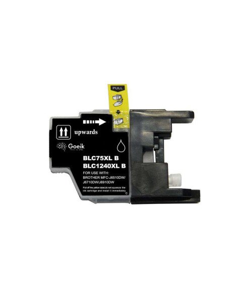 Tinteiro Brother LC1240XL/LC1220XL Preto - Compatível