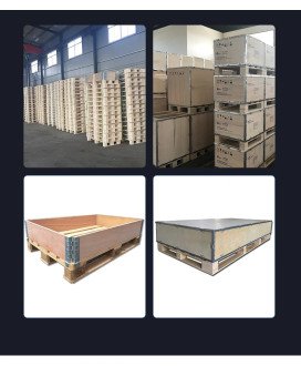 Dobradiças em Aço Galvanizado de 20 cm, para Palete ou Embalagem de Madeira - Pack de 4 unidades - Goeik